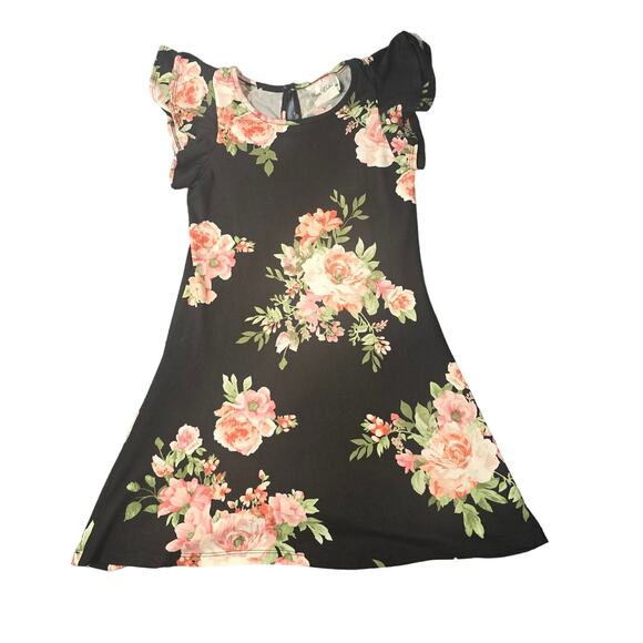 Rare Edition Floral Dress Girls Size 7 - Picture 1 of 4